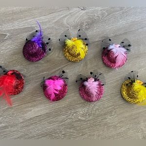 Fancy Hats Alligator Clips Hair Clips